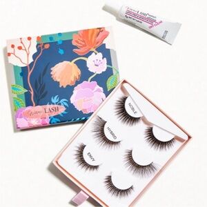WINSOME LASH Whimsical Baldwin Floral Motifs Eyelash Set in Noble, Hybrid, Envy